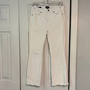 white Flare Jeans